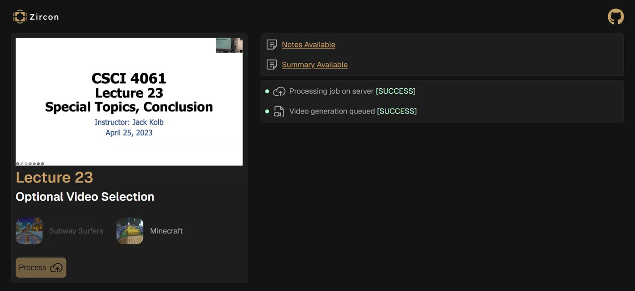 Extension Process